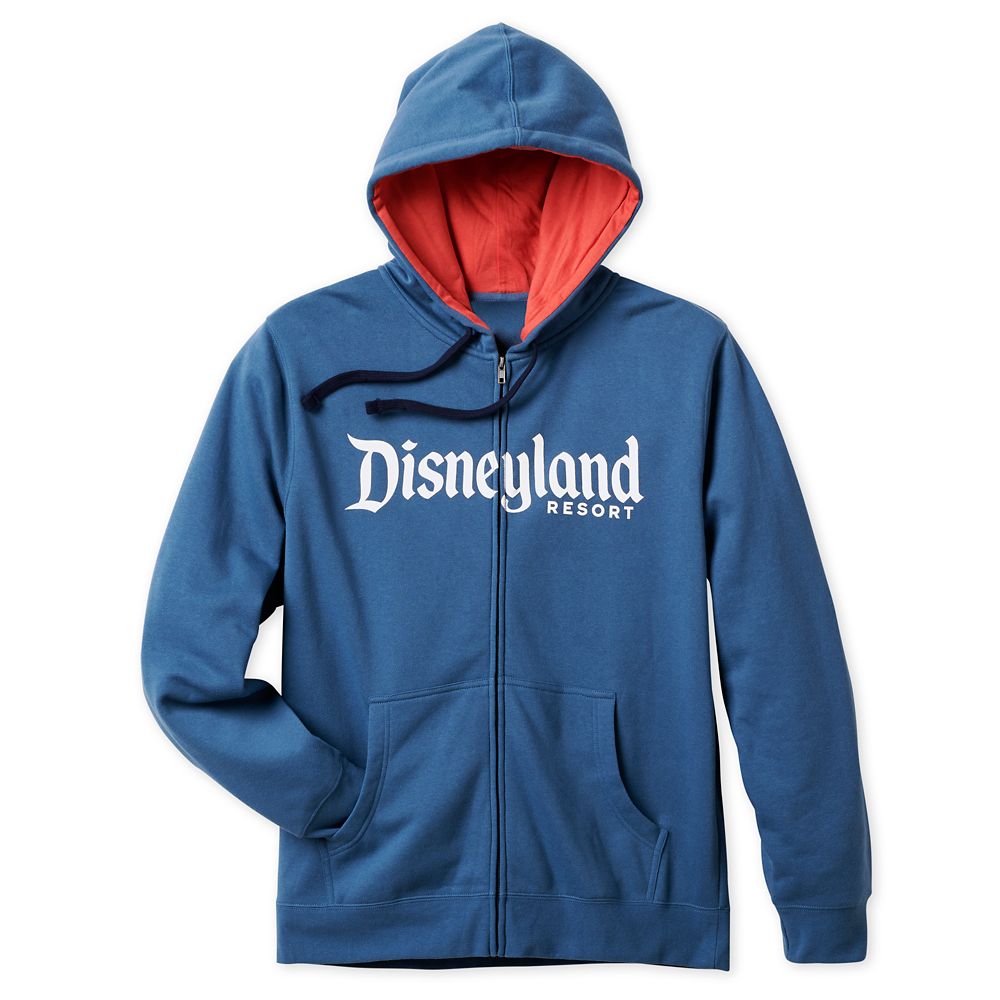 logo zip hoodie