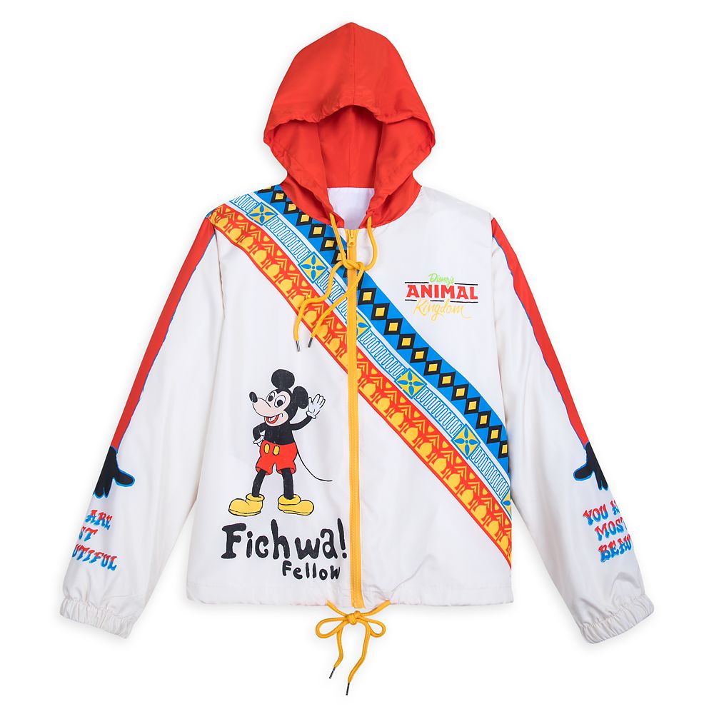 Mickey Mouse Windbreaker for Women – Disney Animal Kingdom