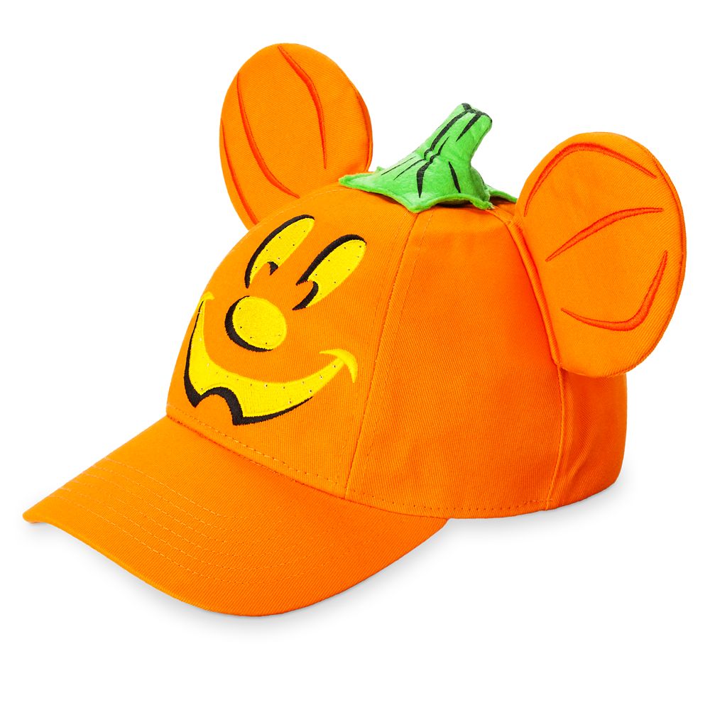 Mickey Mouse Light-Up Halloween Baseball Hat for Adults