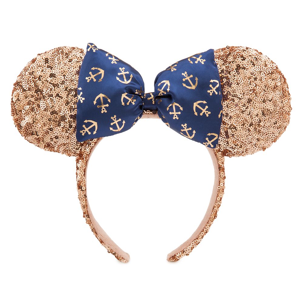 Minnie Mouse Anchors Disney Cruise Line Ears Headband