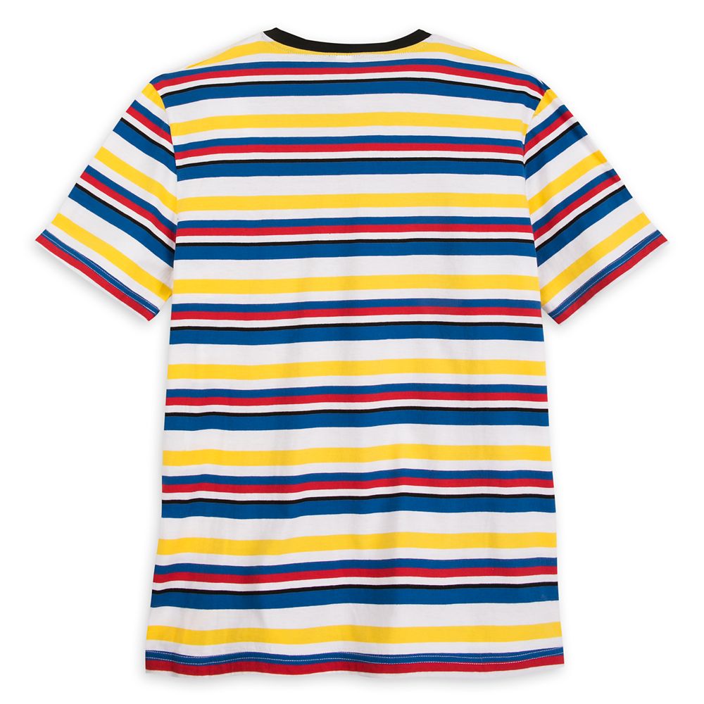 Mickey Mouse Striped T-Shirt for Men – Disneyland