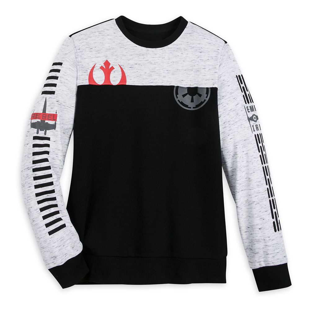 Star Wars Long Sleeve Pullover Shirt for Men