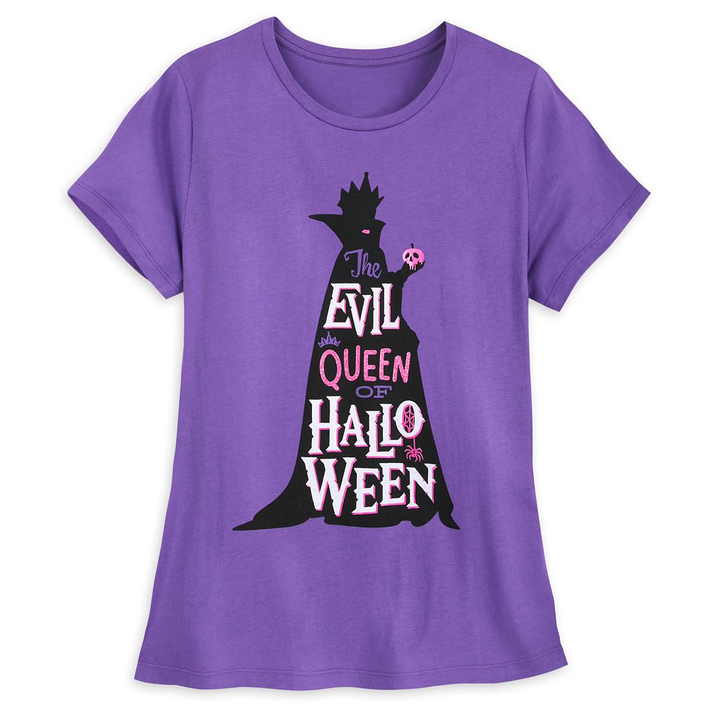 Evil Queen Halloween T-Shirt for Women – Disney Villains