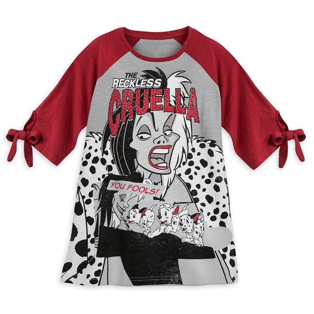 Cruella De Vil Raglan T-Shirt for Women – Disney Villains