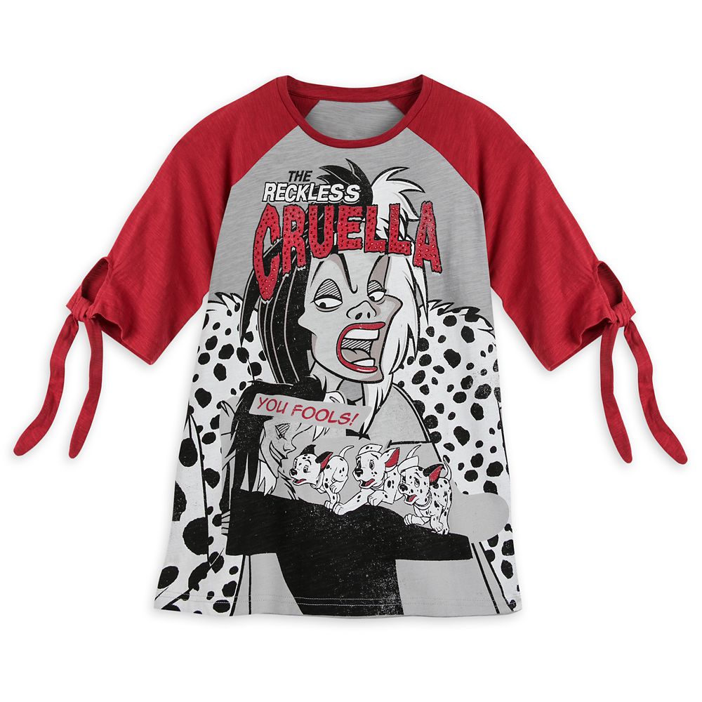 Cruella De Vil Raglan T-Shirt for Women – Disney Villains