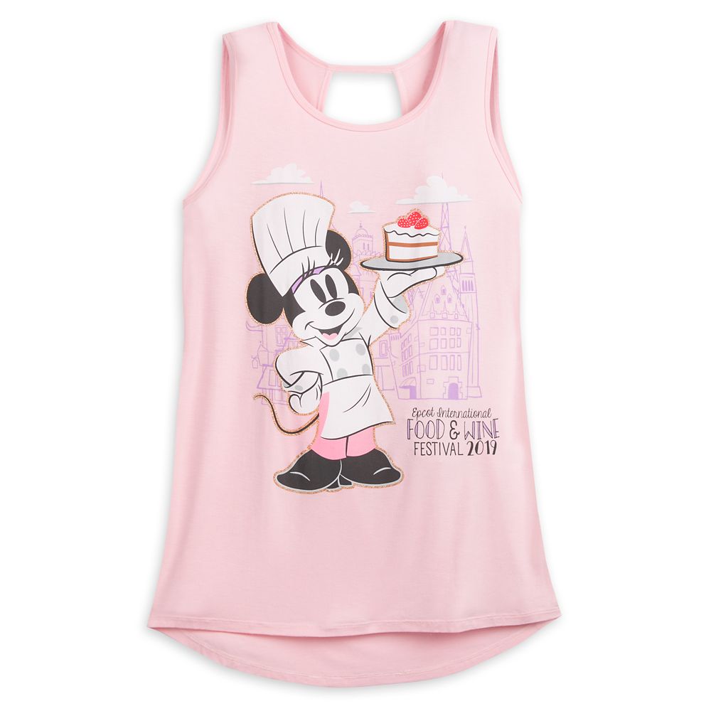 Minnie Mouse Tank Top for Women – Epcot International Food & Wine Festival 2019