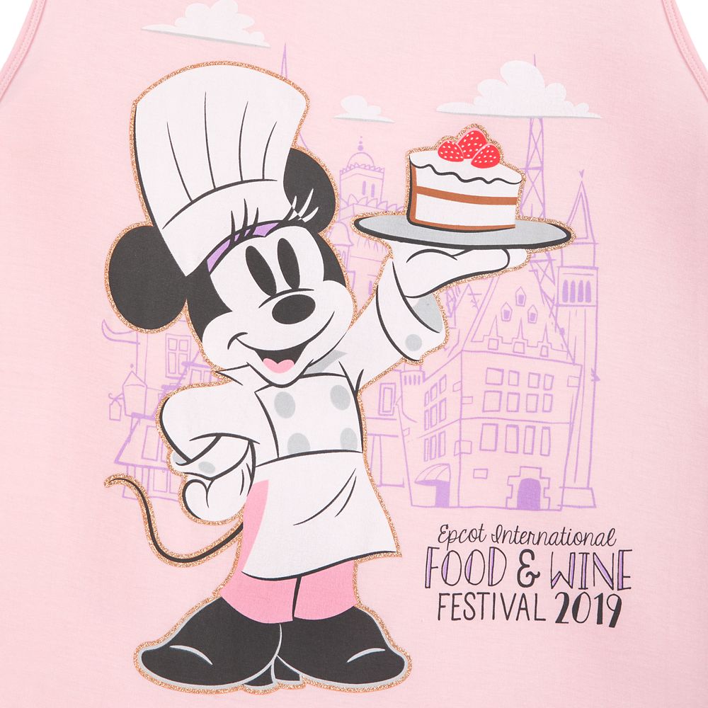 Minnie Mouse Tank Top for Women – Epcot International Food & Wine Festival 2019