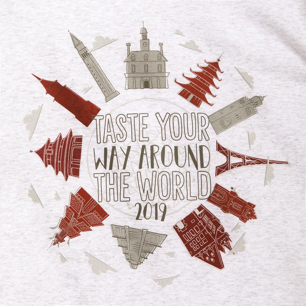 Epcot International Food & Wine Festival 2019 Hoodie T-Shirt for Adults