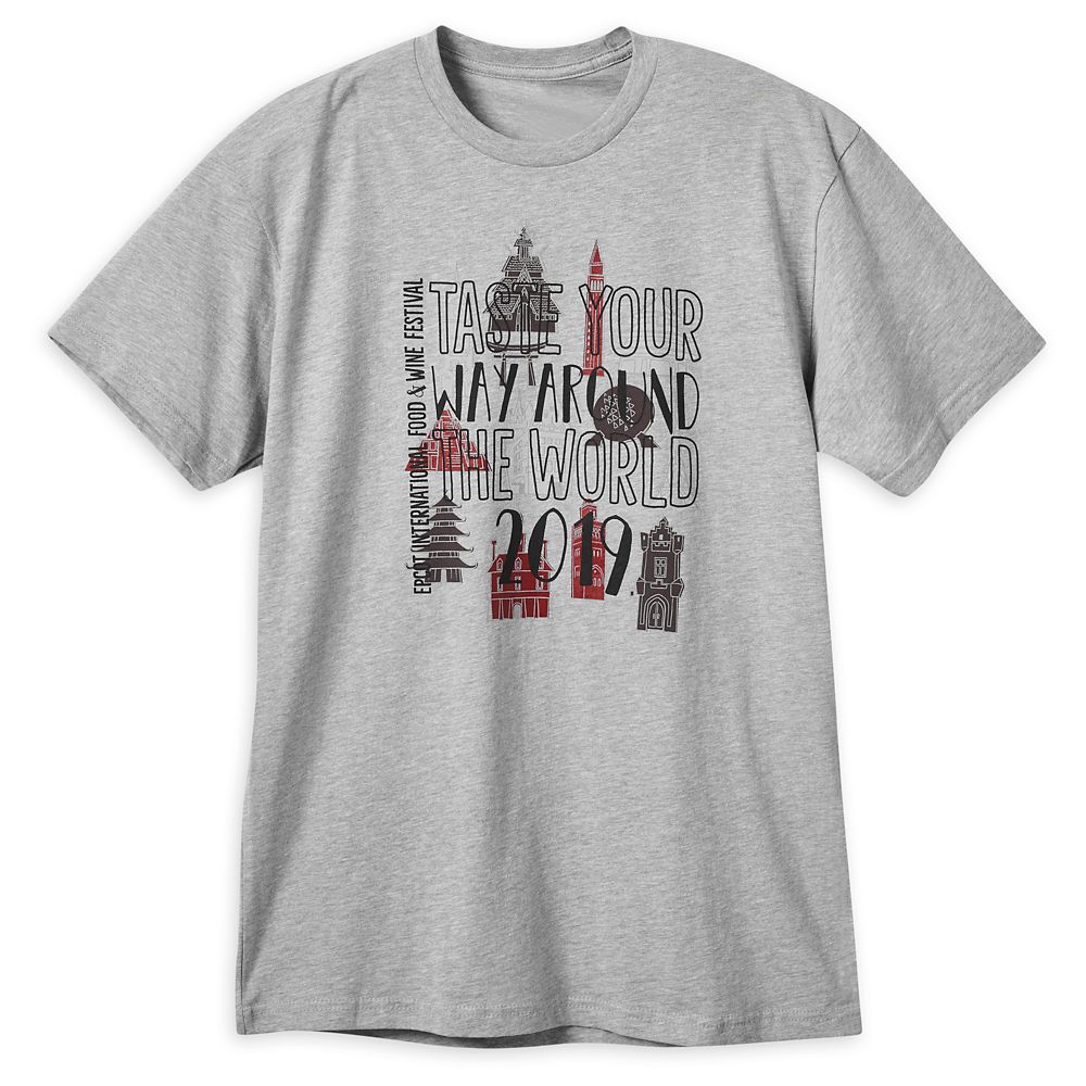 Epcot International Food & Wine Festival 2019 T-Shirt for Men