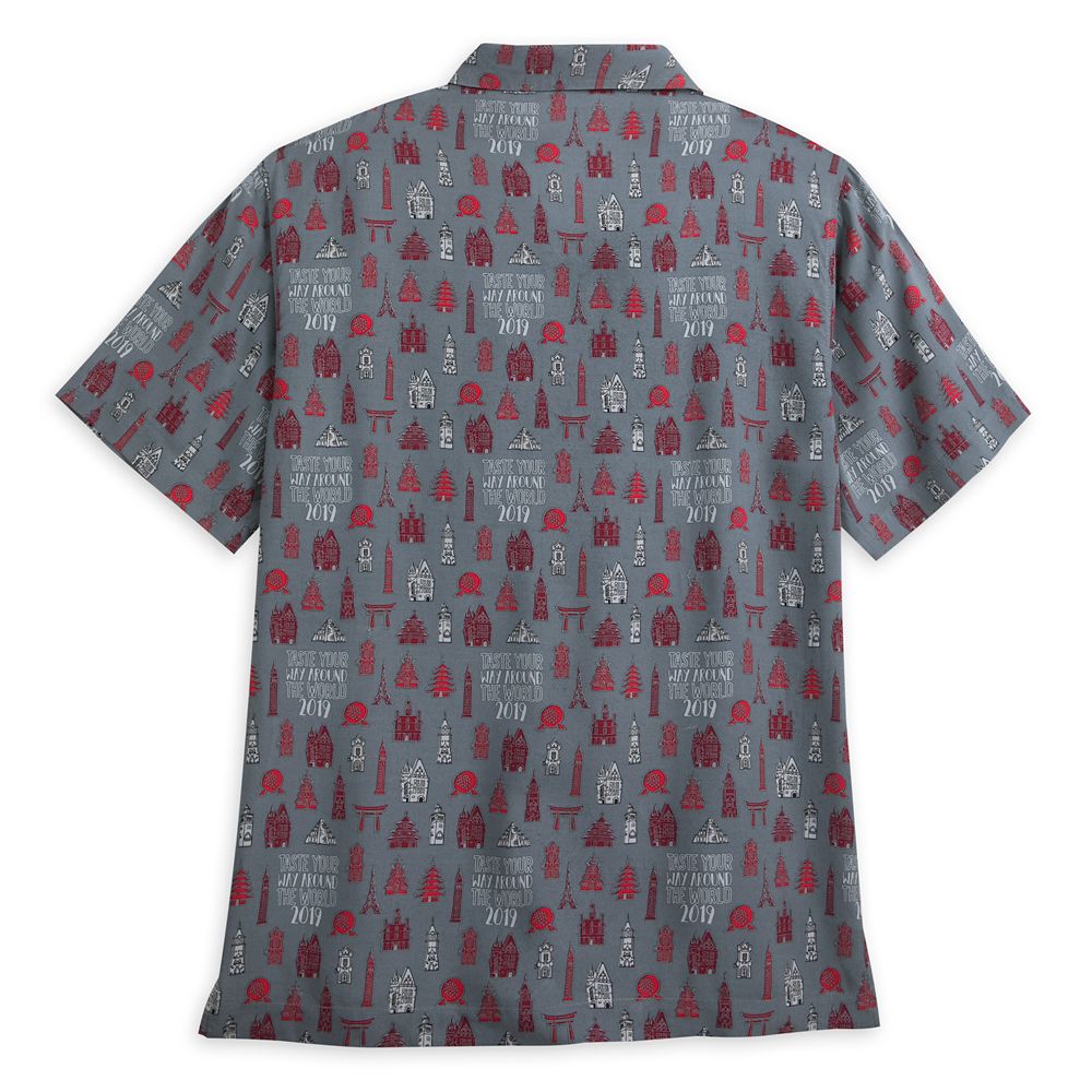 Epcot International Food & Wine Festival 2019 Woven Shirt for Adults