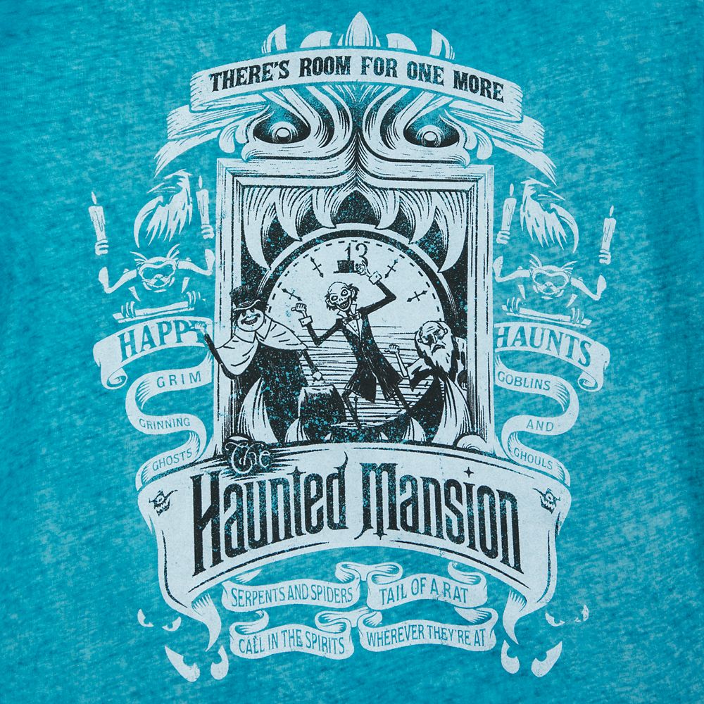 The Haunted Mansion Dip Dye Shirt for Men