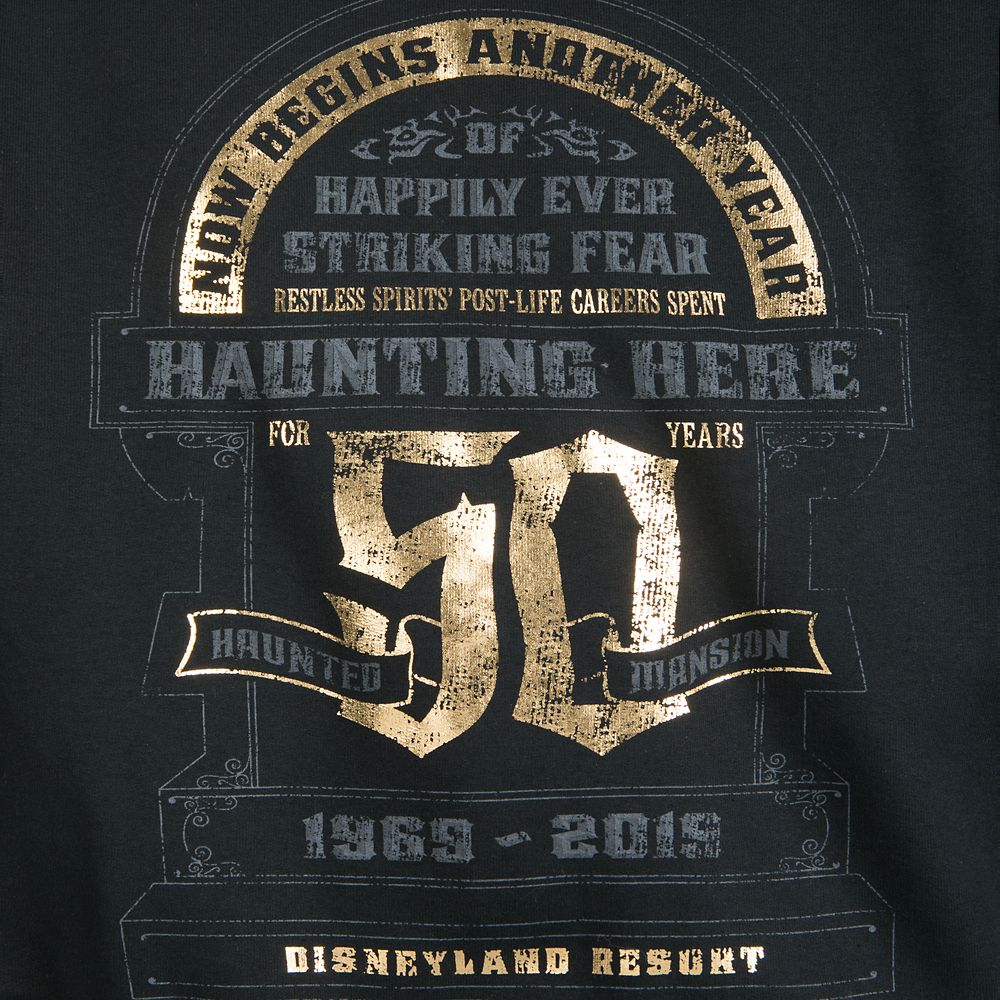 The Haunted Mansion Hoodie for Men – 50th Anniversary