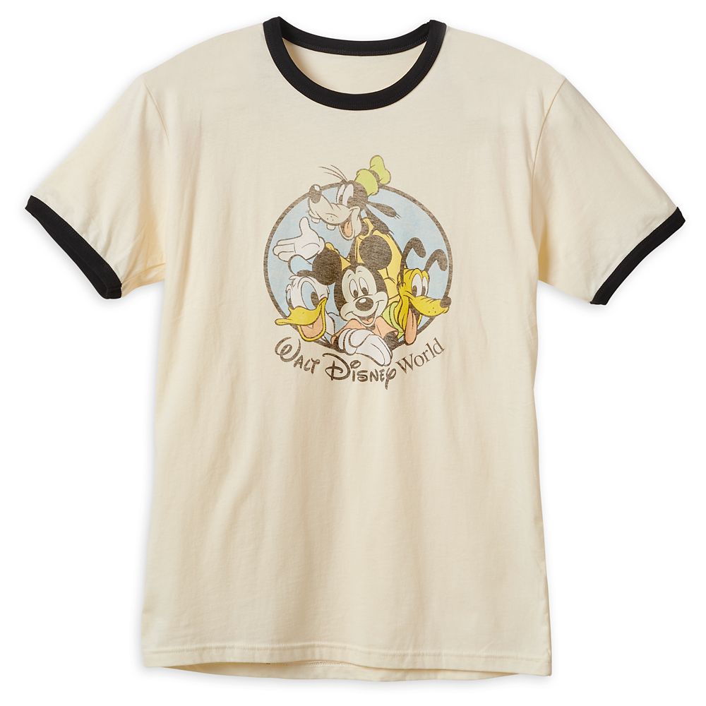 Mickey Mouse and Friends Ringer T-Shirt for Men – Walt Disney World