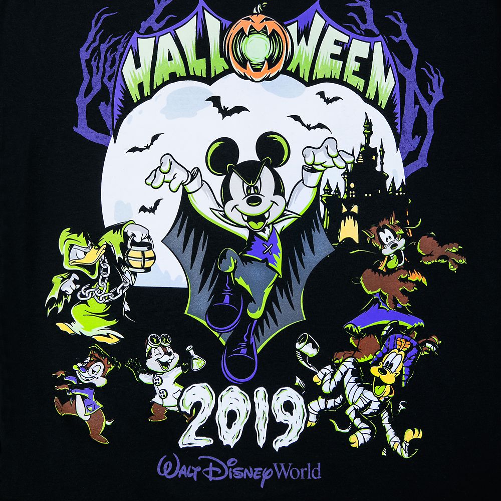 Mickey Mouse and Friends Halloween 2019 T-Shirt for Adults – Walt Disney World