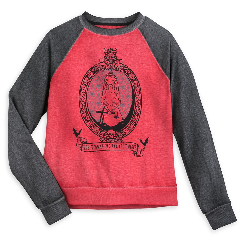 The Haunted Mansion Raglan Sleeve Sweatshirt for Women