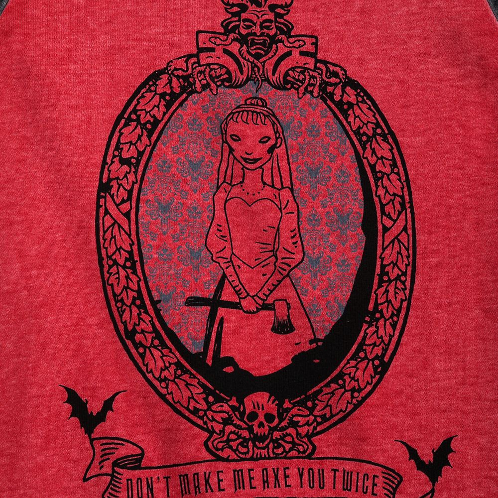 The Haunted Mansion Raglan Sleeve Sweatshirt for Women