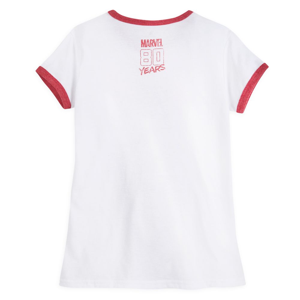 Marvel 80th Anniversary Ringer T-Shirt for Women