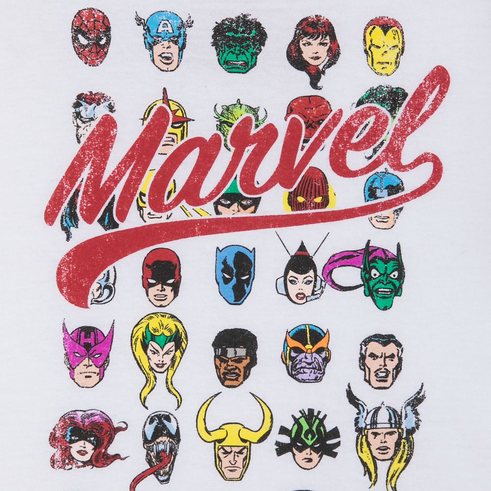 Marvel 80th Anniversary Ringer T-Shirt for Women