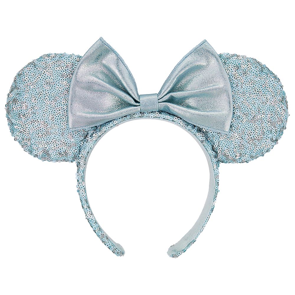 Minnie Mouse Sequined Ear Headband for Adults – Arendelle Aqua