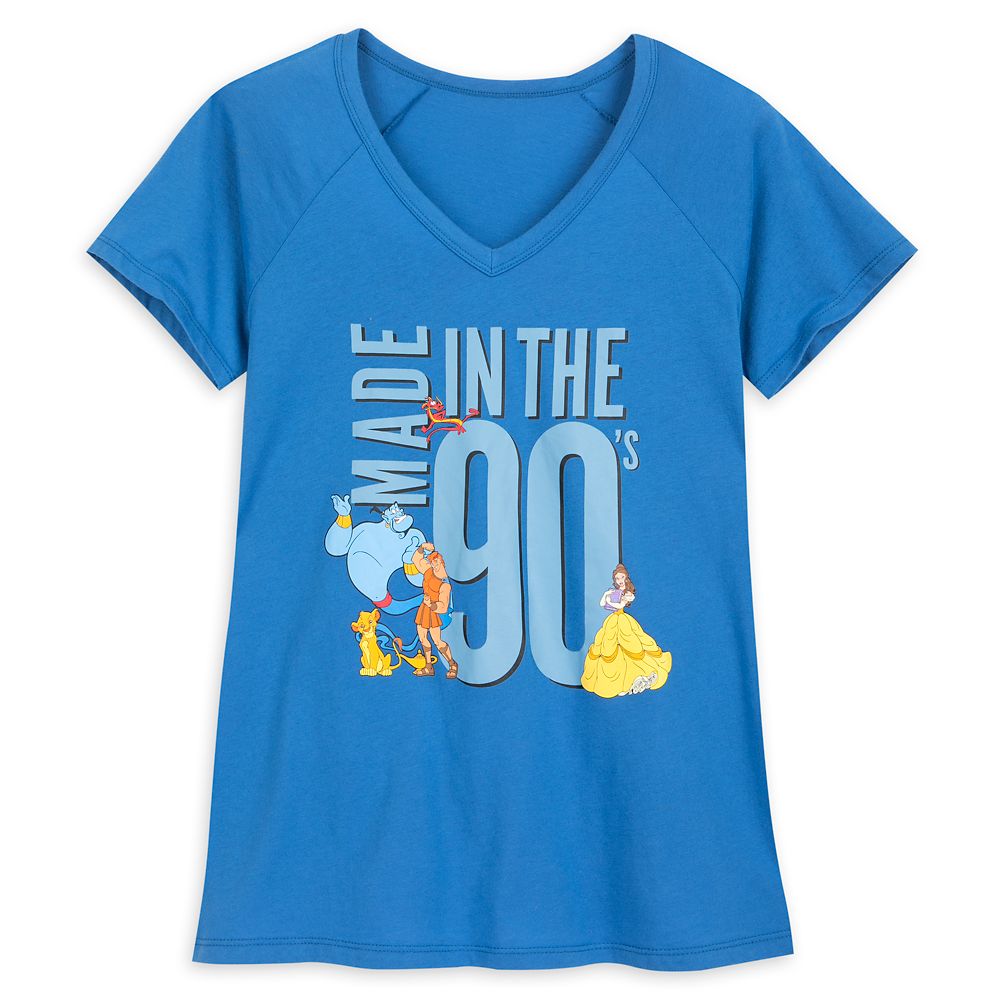 Disney Character ''Made in the 90's'' T-Shirt for Women