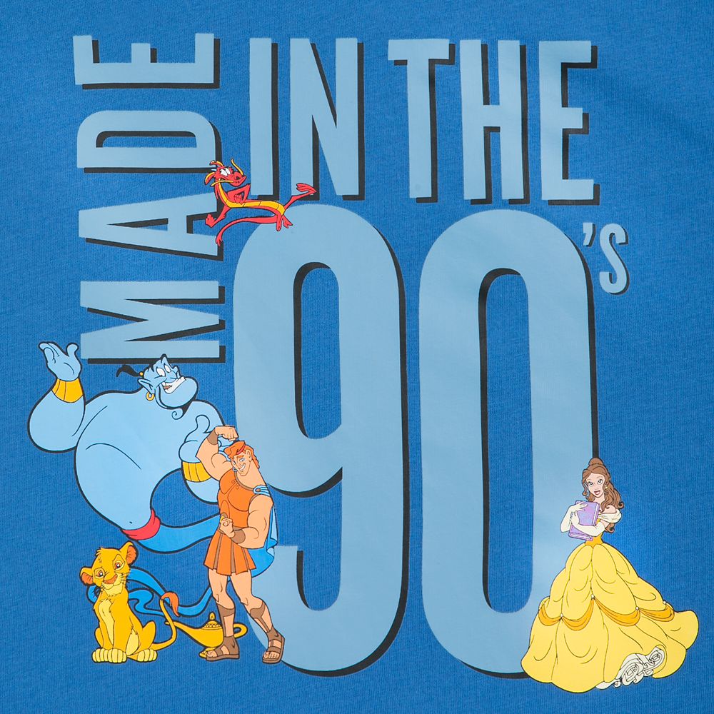 Disney Character ''Made in the 90's'' T-Shirt for Women