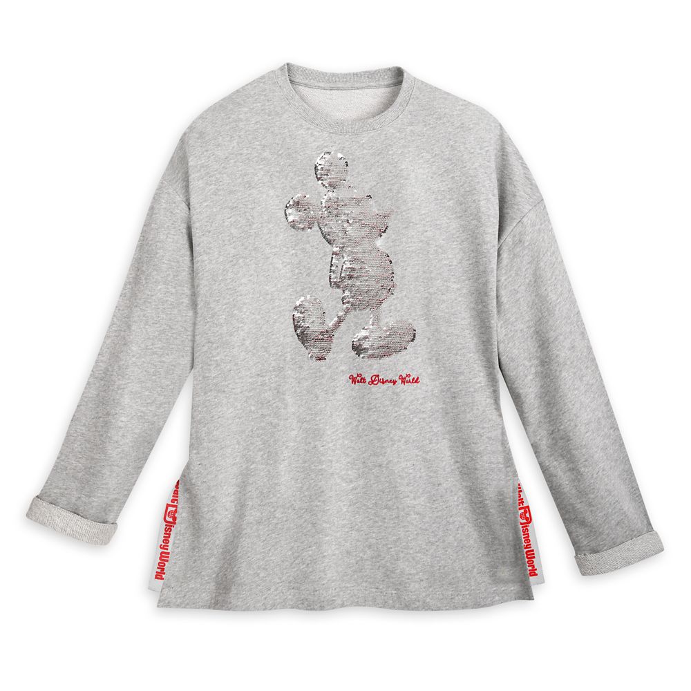 mickey mouse sequin sweatshirt