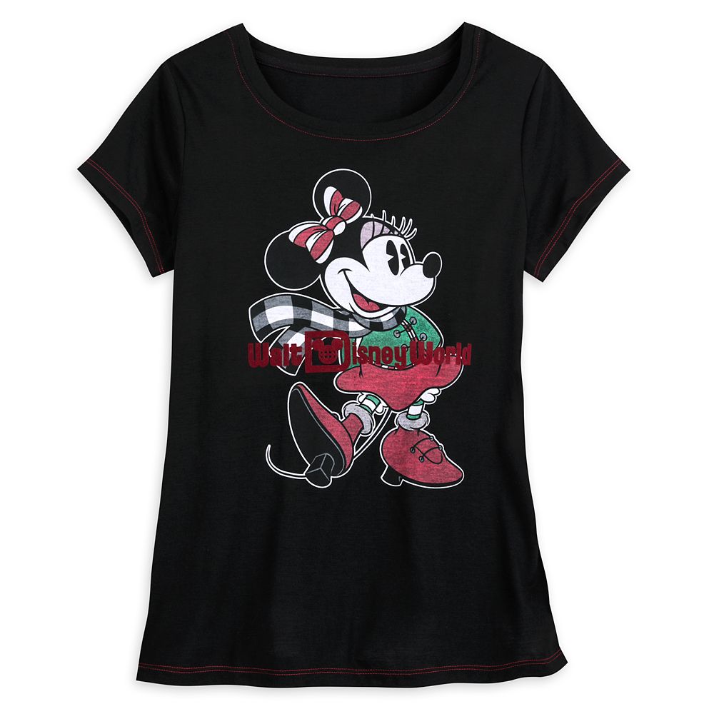 Minnie Mouse Holiday T-Shirt for Women – Walt Disney World