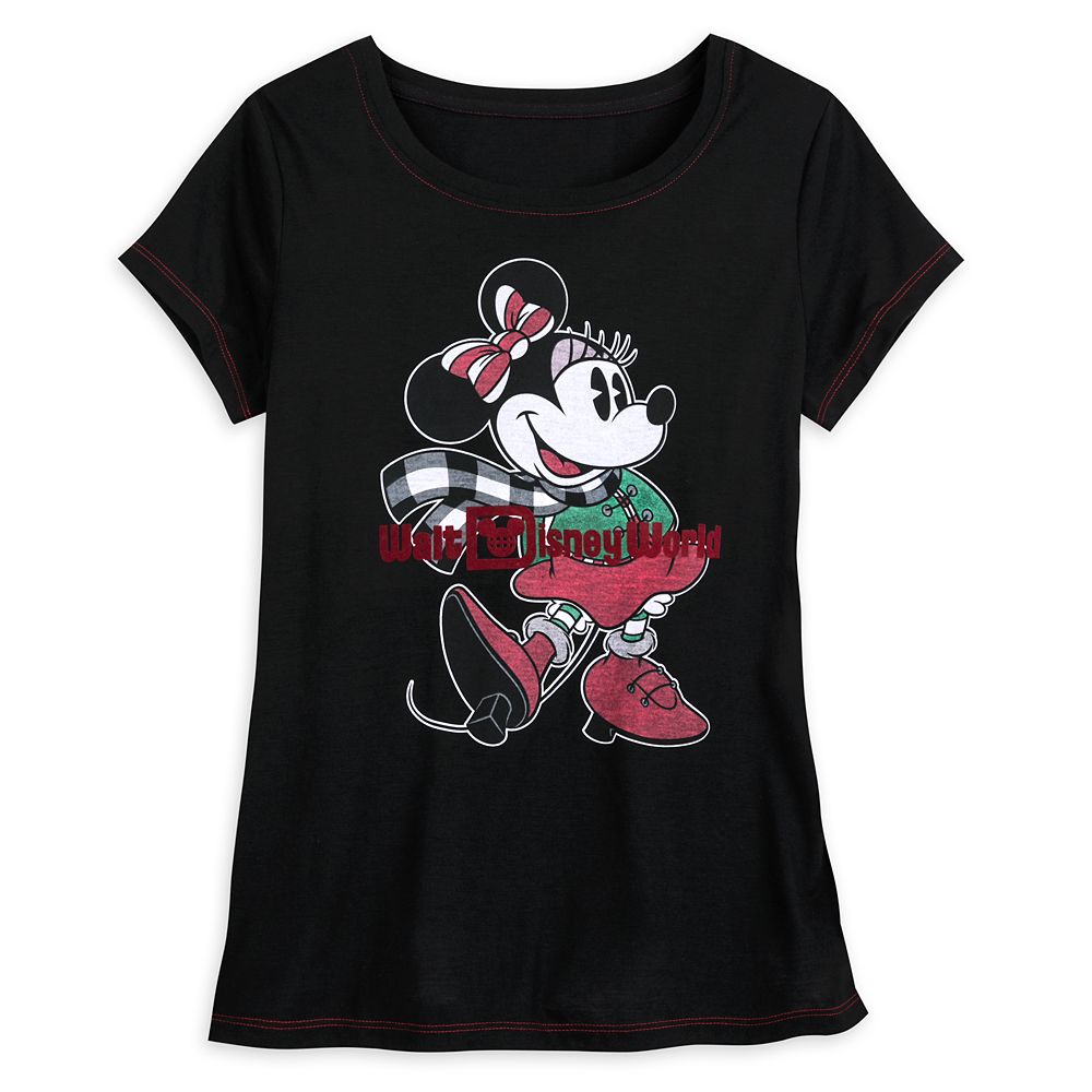 Minnie Mouse Holiday T-Shirt for Women &ndash; Walt Disney World