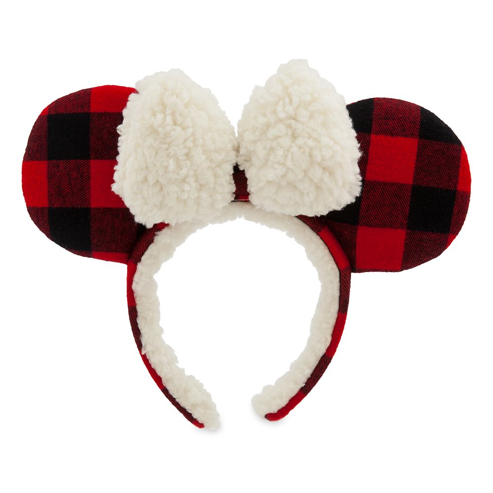 Minnie Mouse Plaid Holiday Ear Headband for Adults Official shopDisney