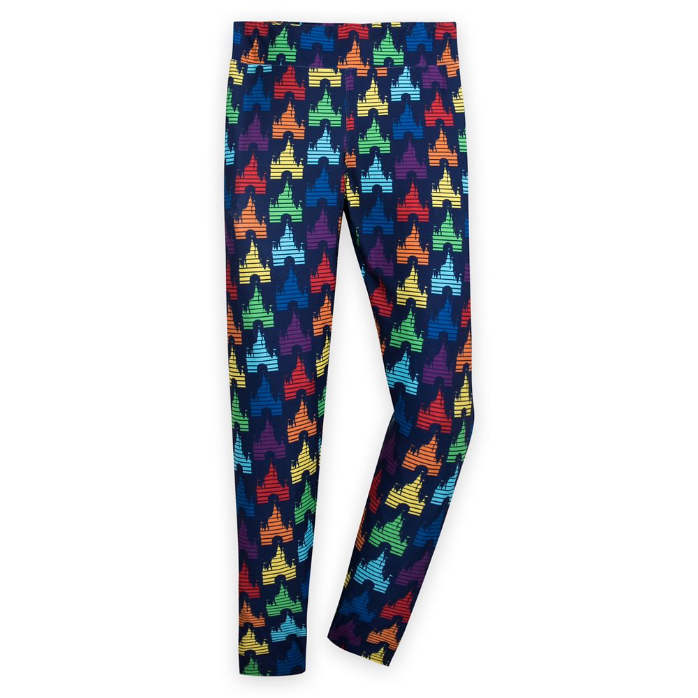 Fantasyland Castle Rainbow Leggings for Women