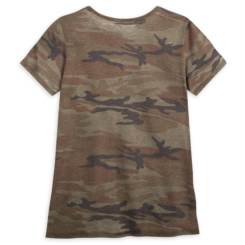 Star Wars Logo Camouflage T-Shirt for Women