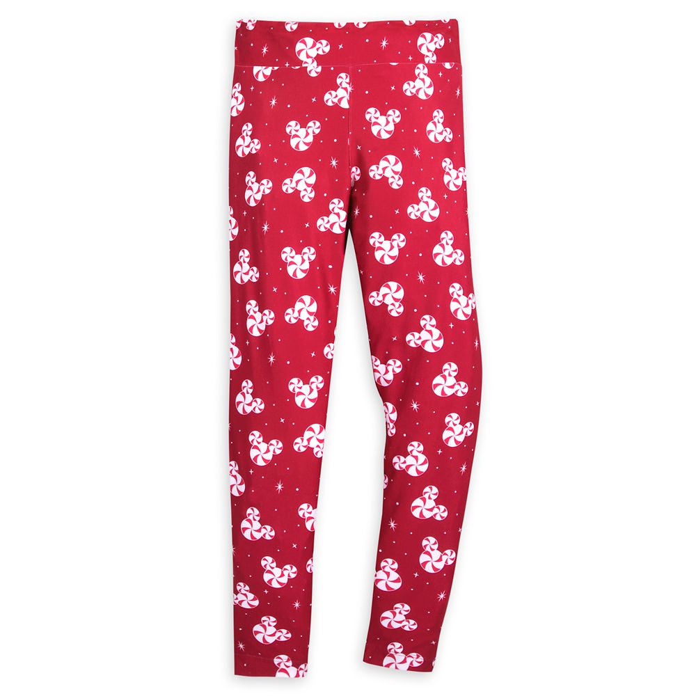 Mickey Mouse Peppermint Leggings for Women