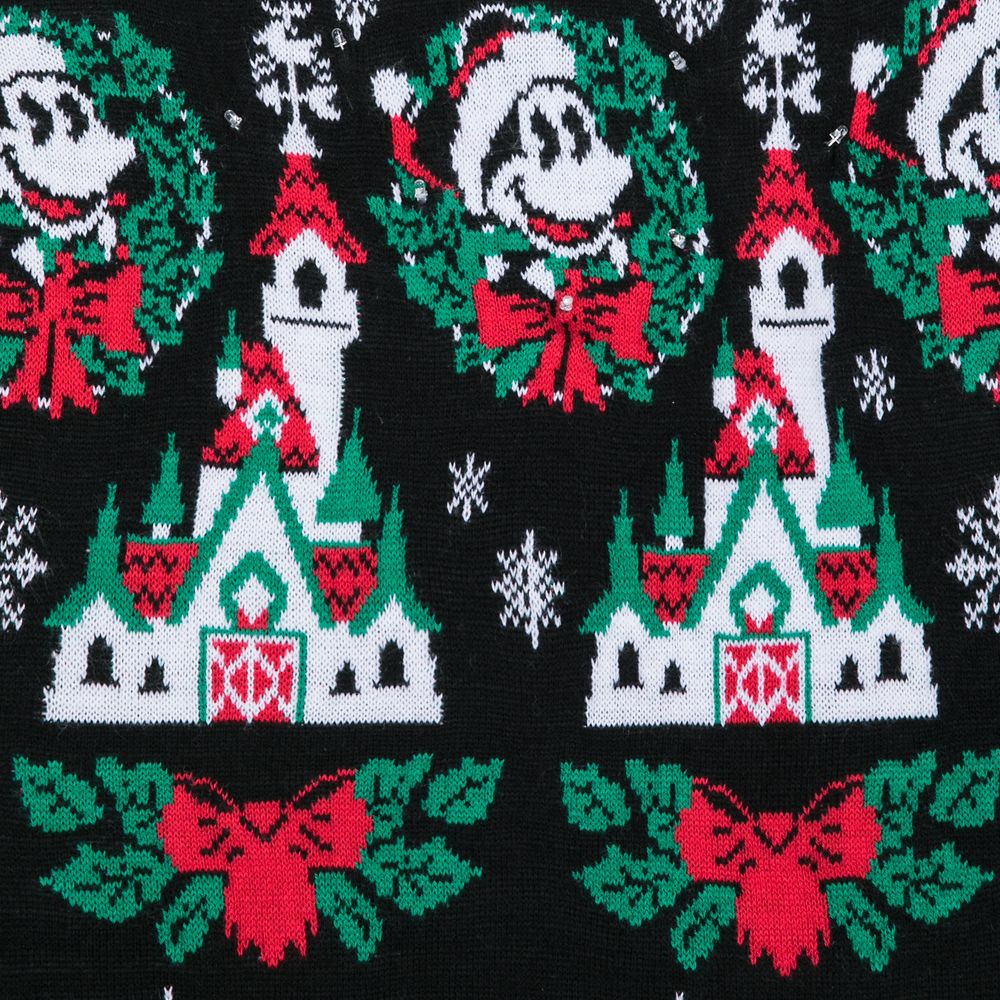 Mickey Mouse Light-Up Holiday Sweater for Men