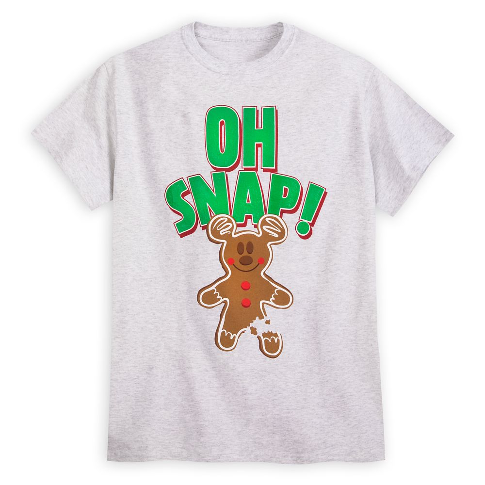 Mickey Mouse Gingerbread Cookie T-Shirt for Men