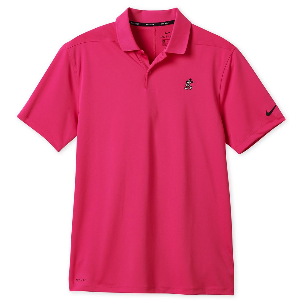 Mickey Mouse Performance Polo Shirt for Men by Nike Golf Pink Official ...