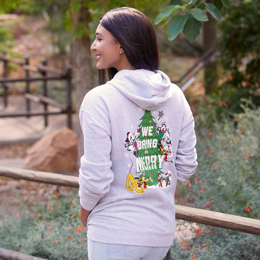 Mickey Mouse and Friends Holiday Hoodie for Adults – Disneyland