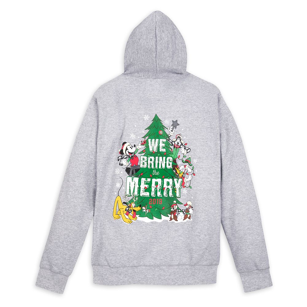 Mickey Mouse and Friends Holiday Hoodie for Adults – Disneyland