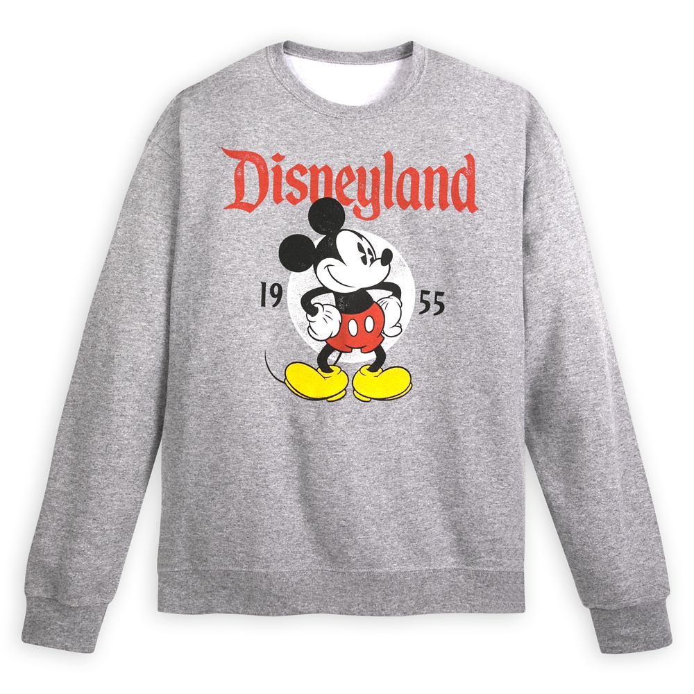 Grey mickey sales mouse sweatshirt