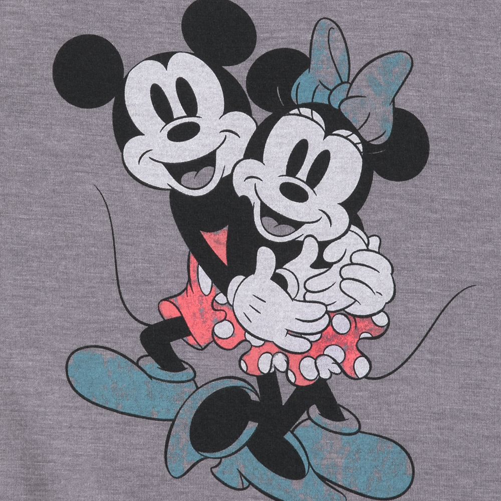 Mickey and Minnie Mouse Scoop Neck Tank Top for Women – Walt Disney World