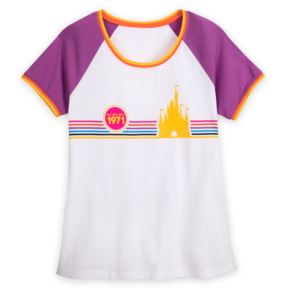 Cinderella Castle Raglan T-Shirt for Women