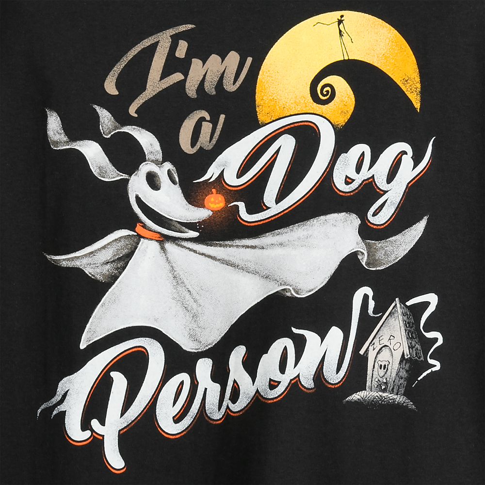 Zero T-Shirt for Adults – Tim Burton's The Nightmare Before Christmas