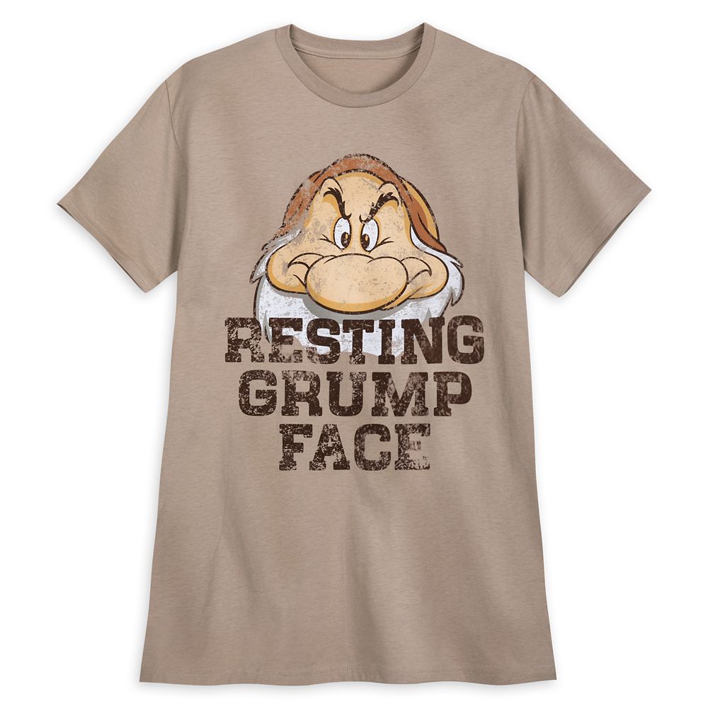 Grumpy T-Shirt for Adults – Snow White and the Seven Dwarfs