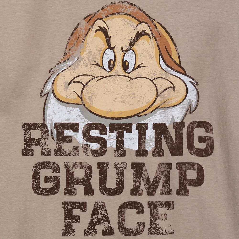 Grumpy T-Shirt for Adults – Snow White and the Seven Dwarfs