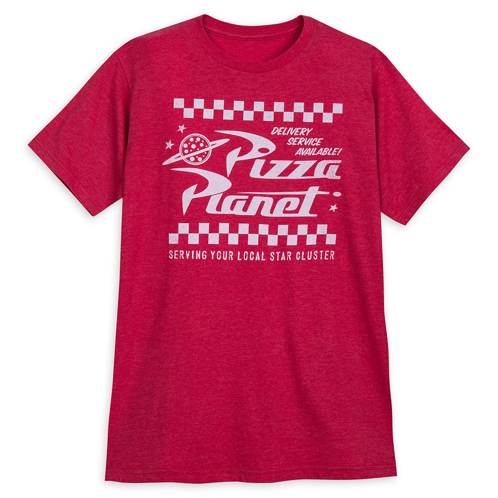 Disney 2019 Pixar Toy Story Pizza Planet Spirit Jersey Shirt Sz Large L NEW CUTE