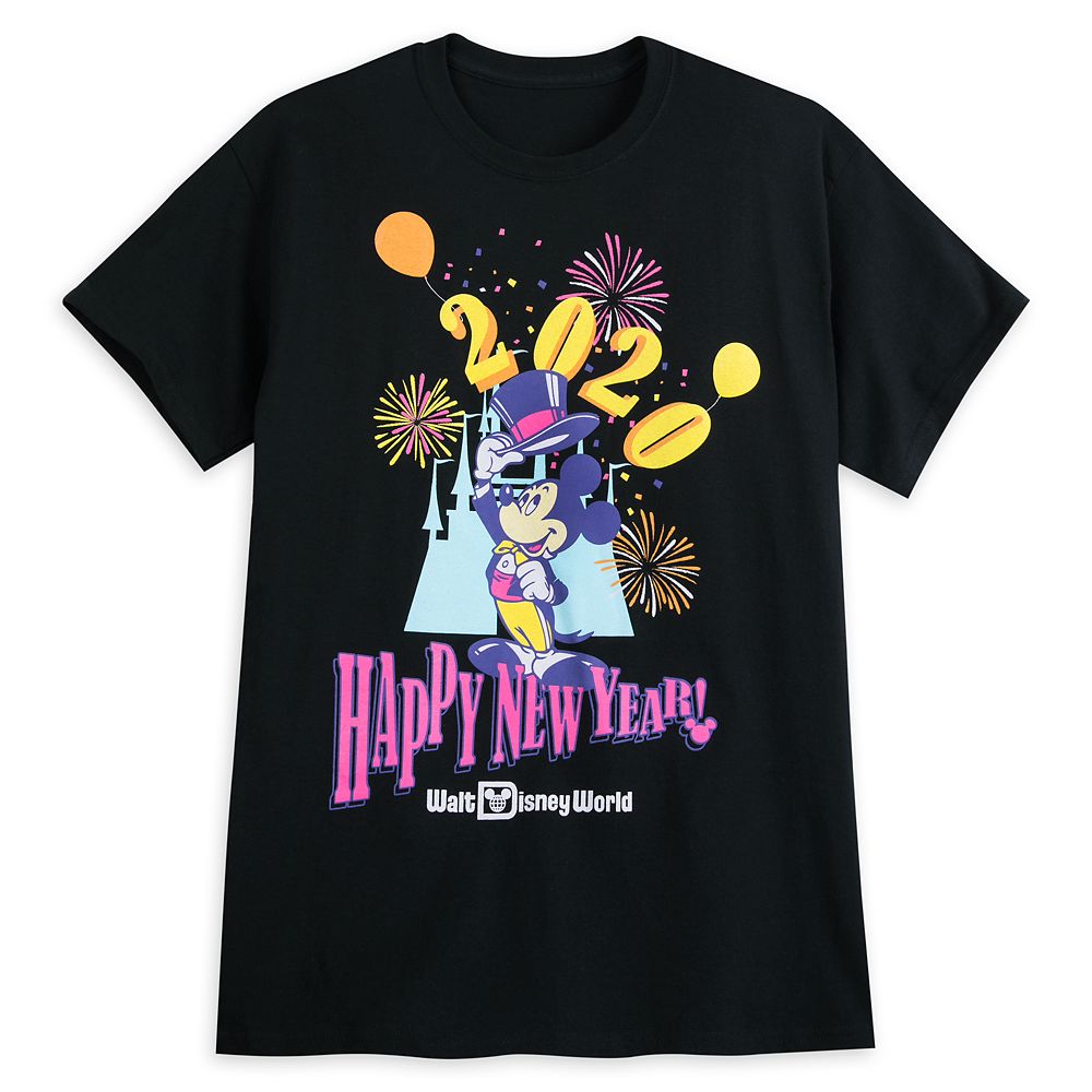Mickey Mouse Happy New Year T Shirt For Adults Walt Disney World Shopdisney