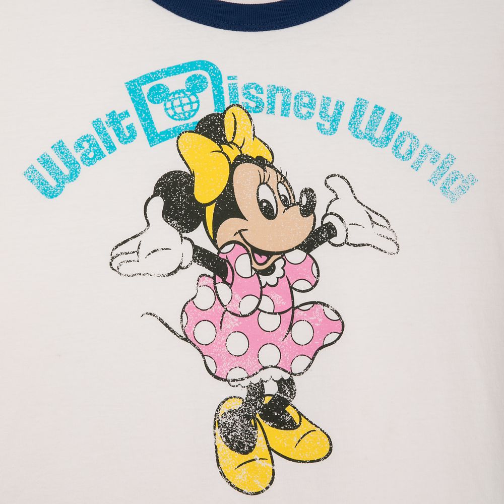 Minnie Mouse Retro Ringer Tee for Women – Walt Disney World
