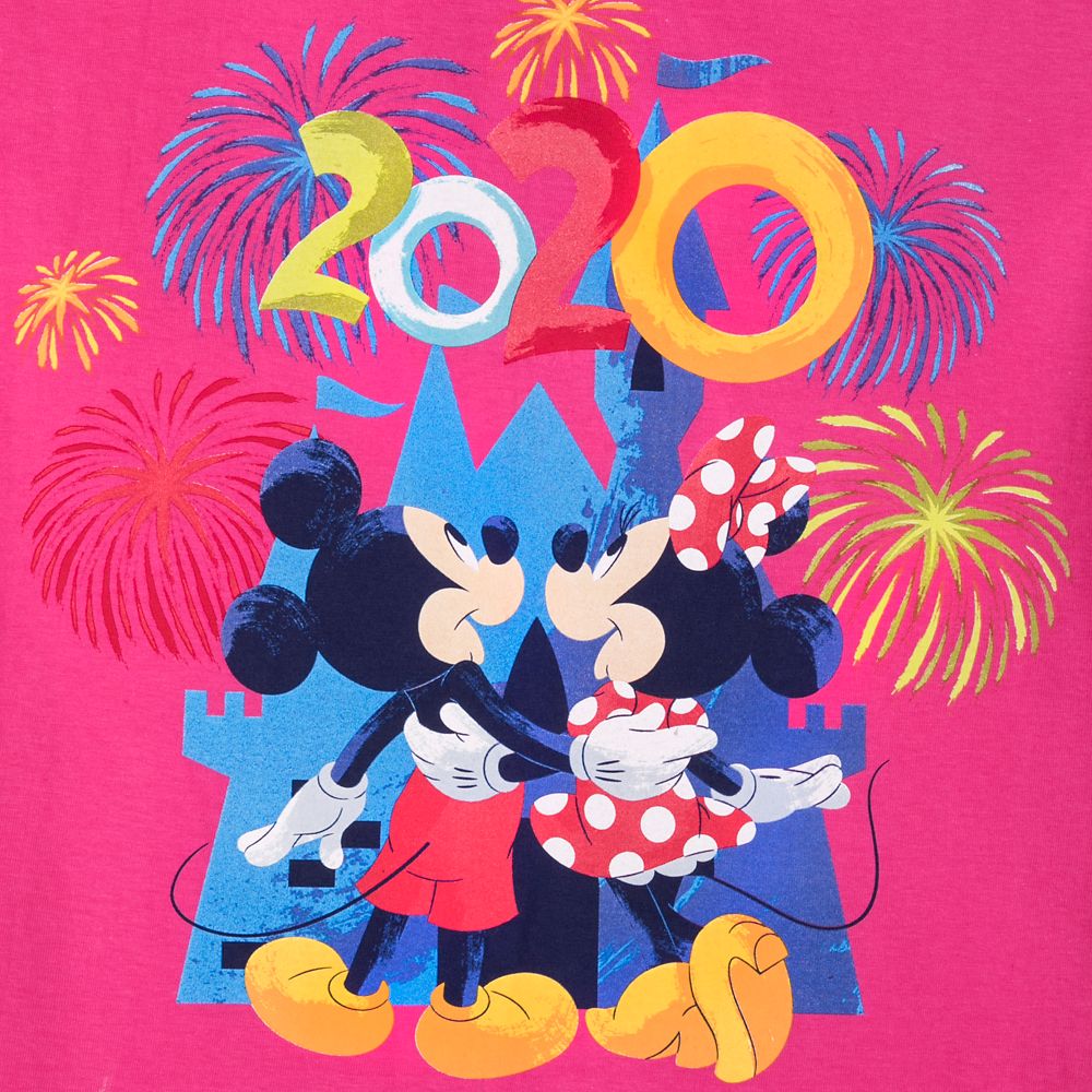 Mickey and Minnie Mouse T-Shirt for Adults – Disneyland 2020