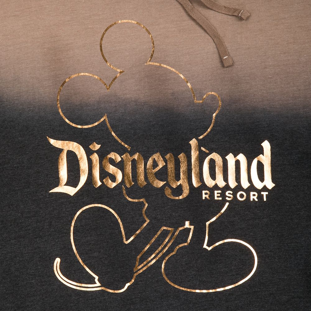 Mickey Mouse Hooded Long Sleeve T-Shirt for Men – Disneyland – Belle Bronze