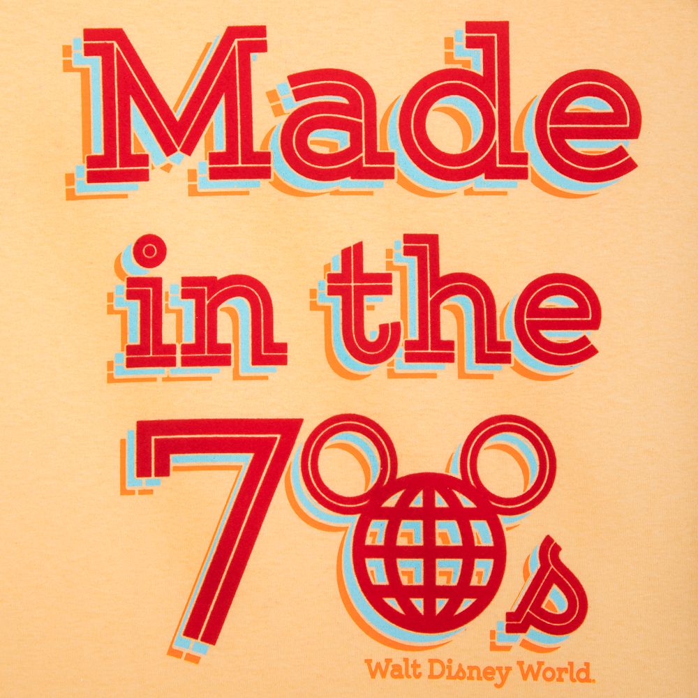Walt Disney World ''Made in the 70s'' T-Shirt for Adults