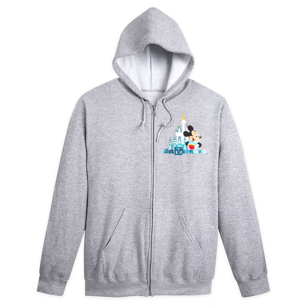 Mickey Mouse and Friends Zip-Up Hoodie for Adults – Walt Disney World